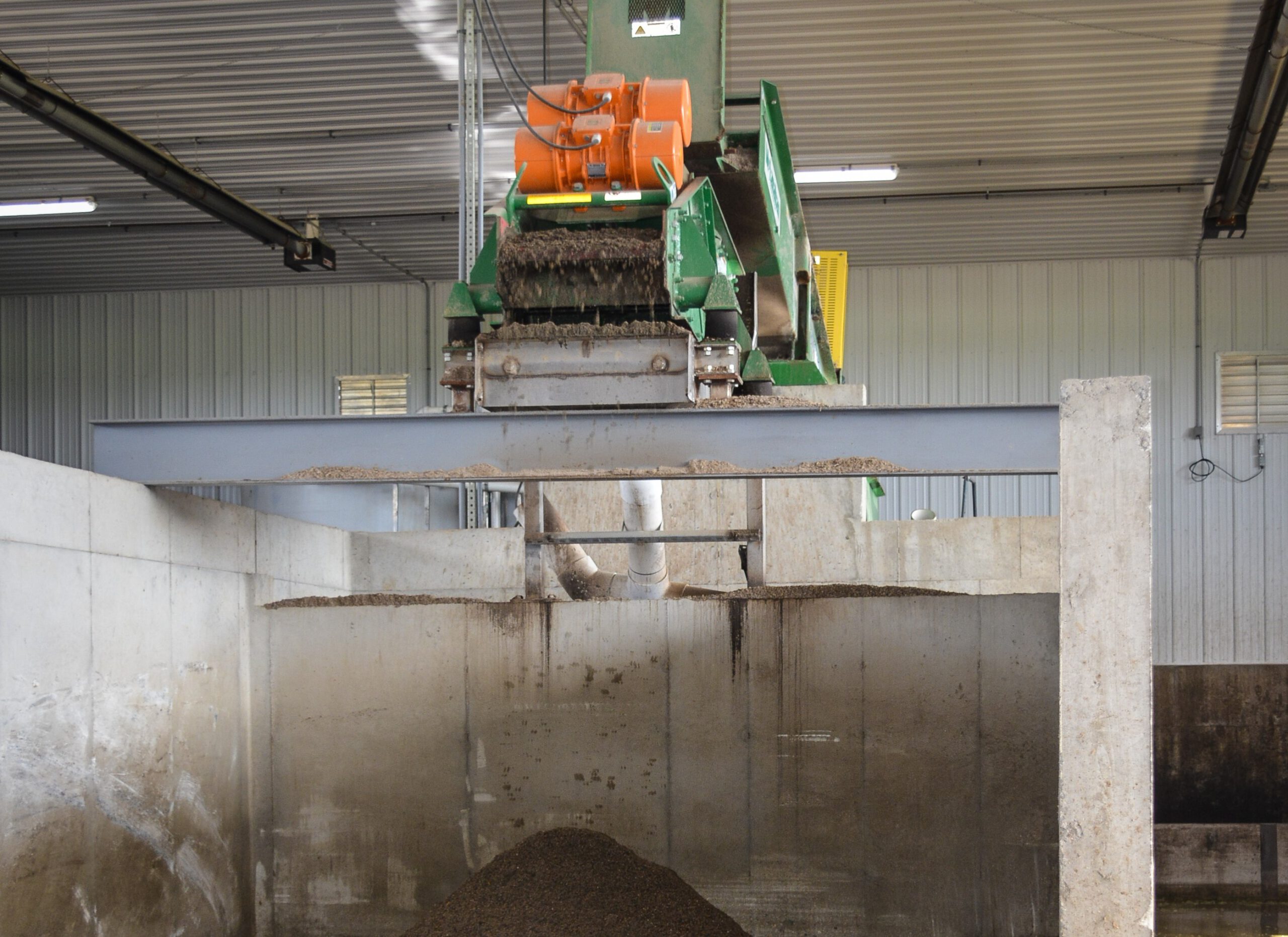 photo of sand recovery system in Iowa